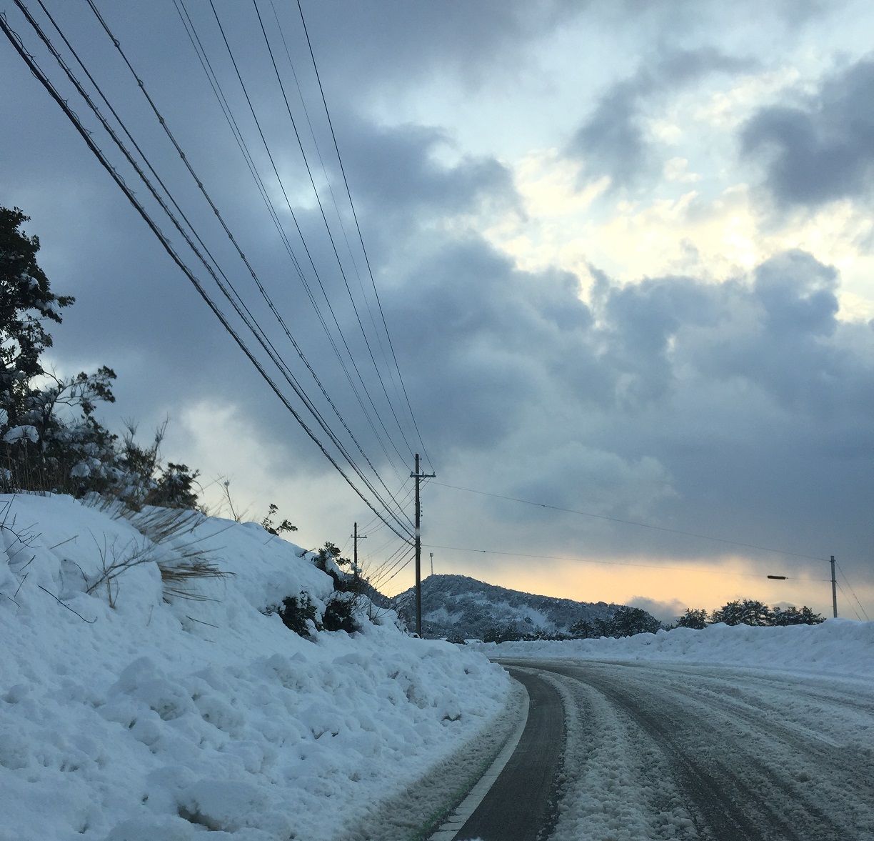 雪の予報になったら京都府道路情報提供システムを